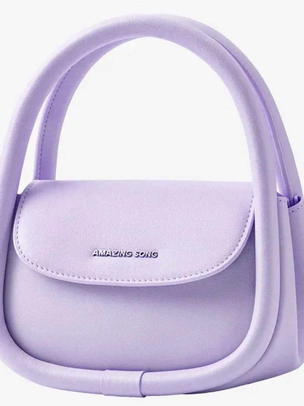 Amazing Song Lavender Top-Handle Mini Bag